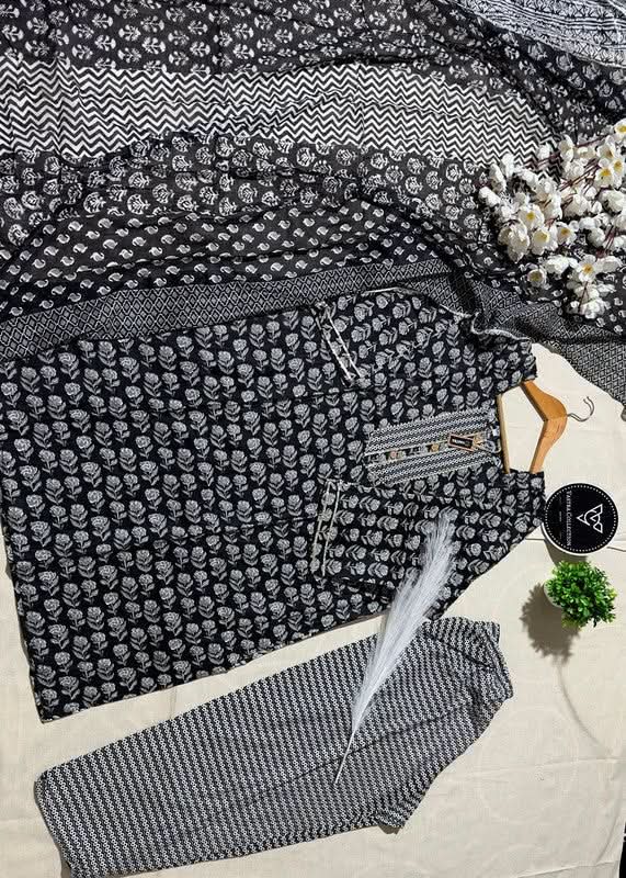 Readymade Kurta Pant Dupatta - DESIGN 100 - VASTRA COLLECTION