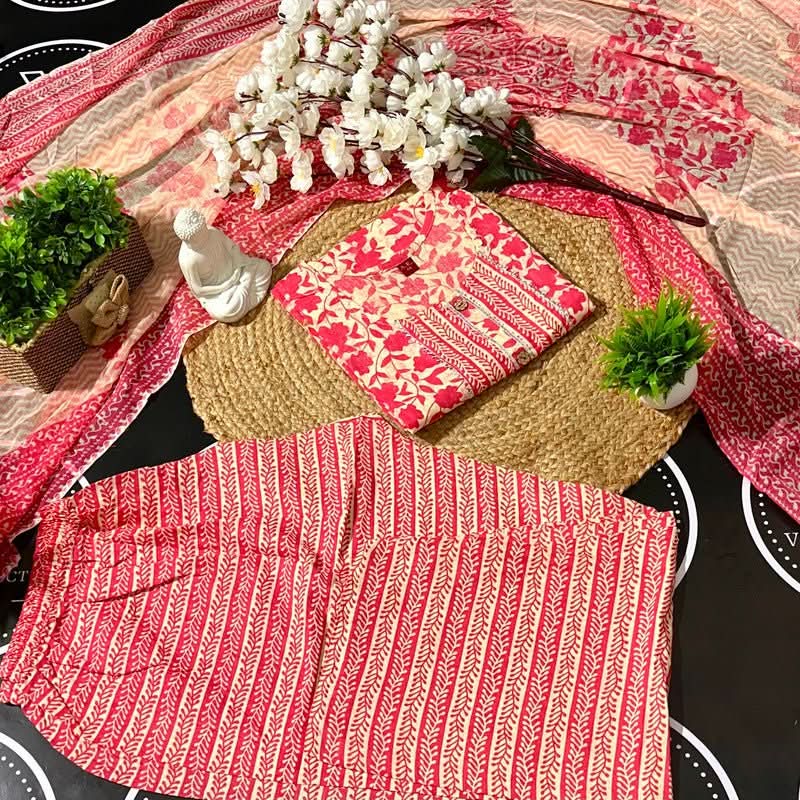 Readymade Kurta Pant Dupatta - DESIGN 46 - VASTRA COLLECTION