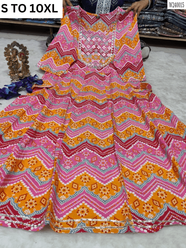 Readymade long gown full flair S TO 10XL - DESIGN 28 - VASTRA COLLECTION