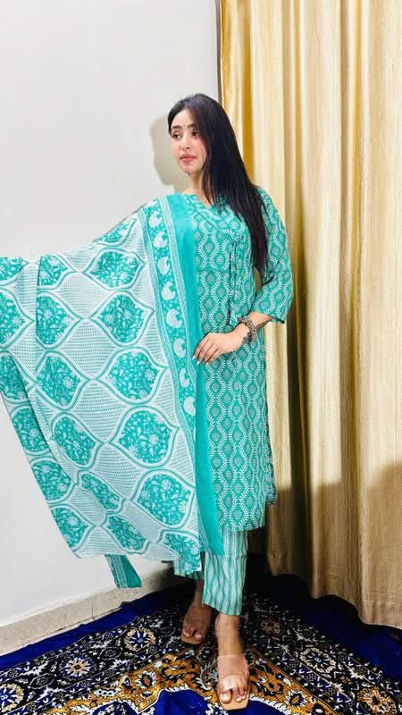 Readymade Kurta Pant Dupatta - DESIGN 114 - VASTRA COLLECTION