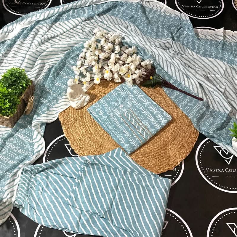 Readymade Kurta Pant Dupatta - DESIGN 14 - VASTRA COLLECTION