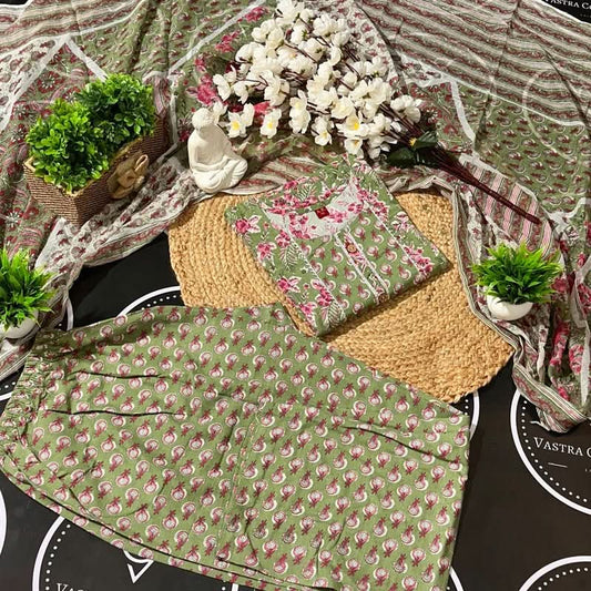 Readymade Kurta Pant Dupatta - DESIGN 41 - VASTRA COLLECTION