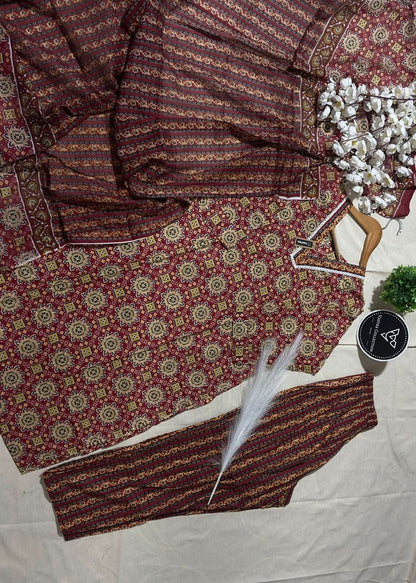 Readymade Kurta Pant Dupatta - DESIGN 63 - VASTRA COLLECTION