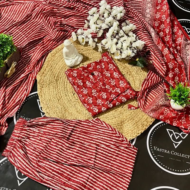 Readymade Kurta Pant Dupatta - DESIGN 7 - VASTRA COLLECTION