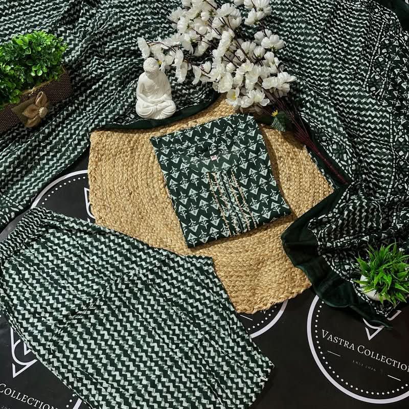 Readymade Kurta Pant Dupatta - DESIGN 8 - VASTRA COLLECTION