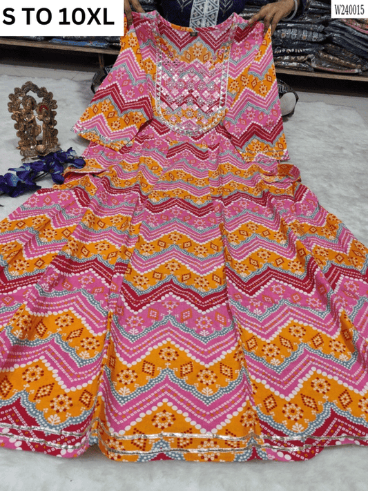 Readymade long gown full flair S TO 10XL - DESIGN 28 - VASTRA COLLECTION